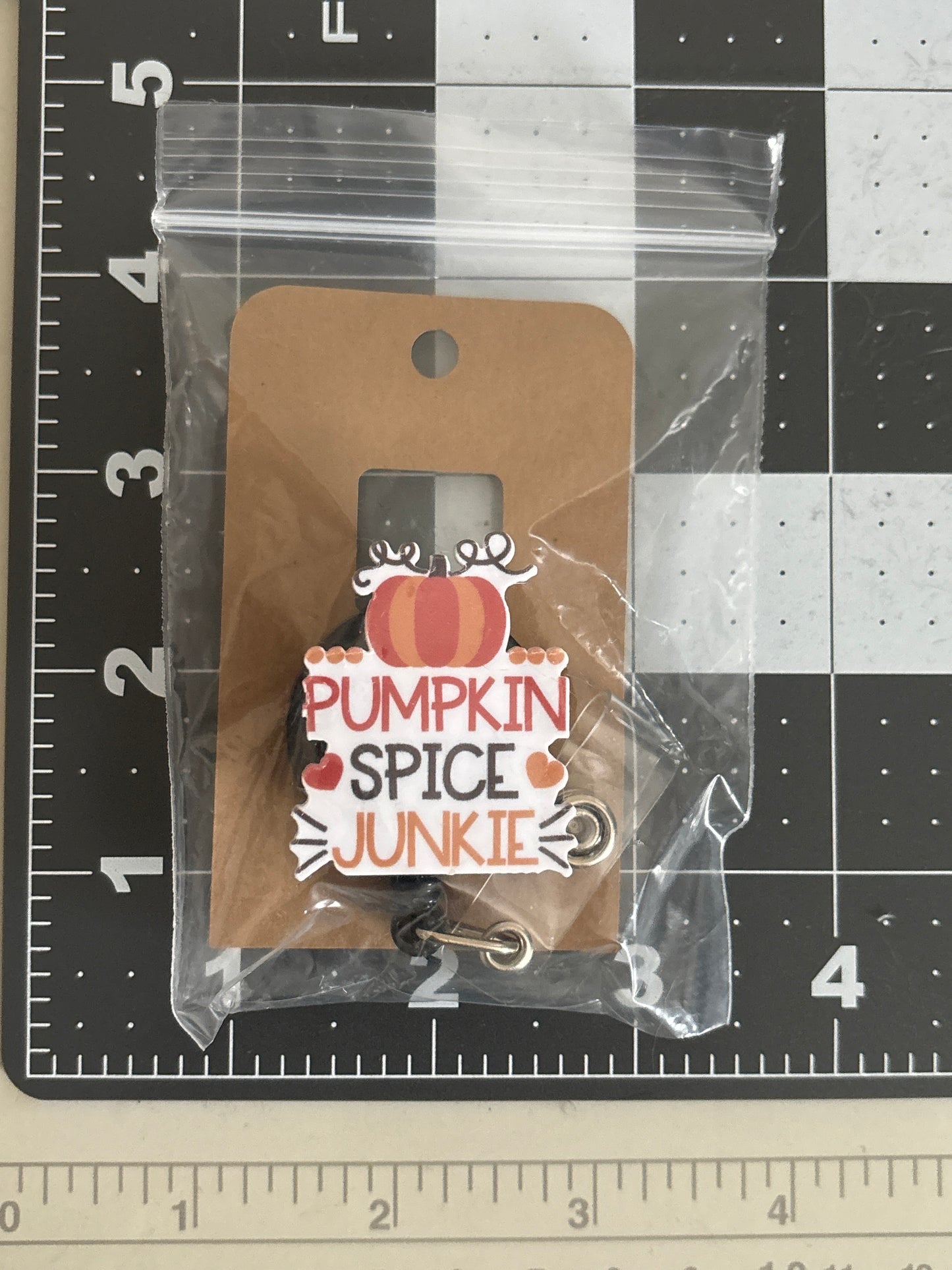 Pumpkin Spice Badge Reel