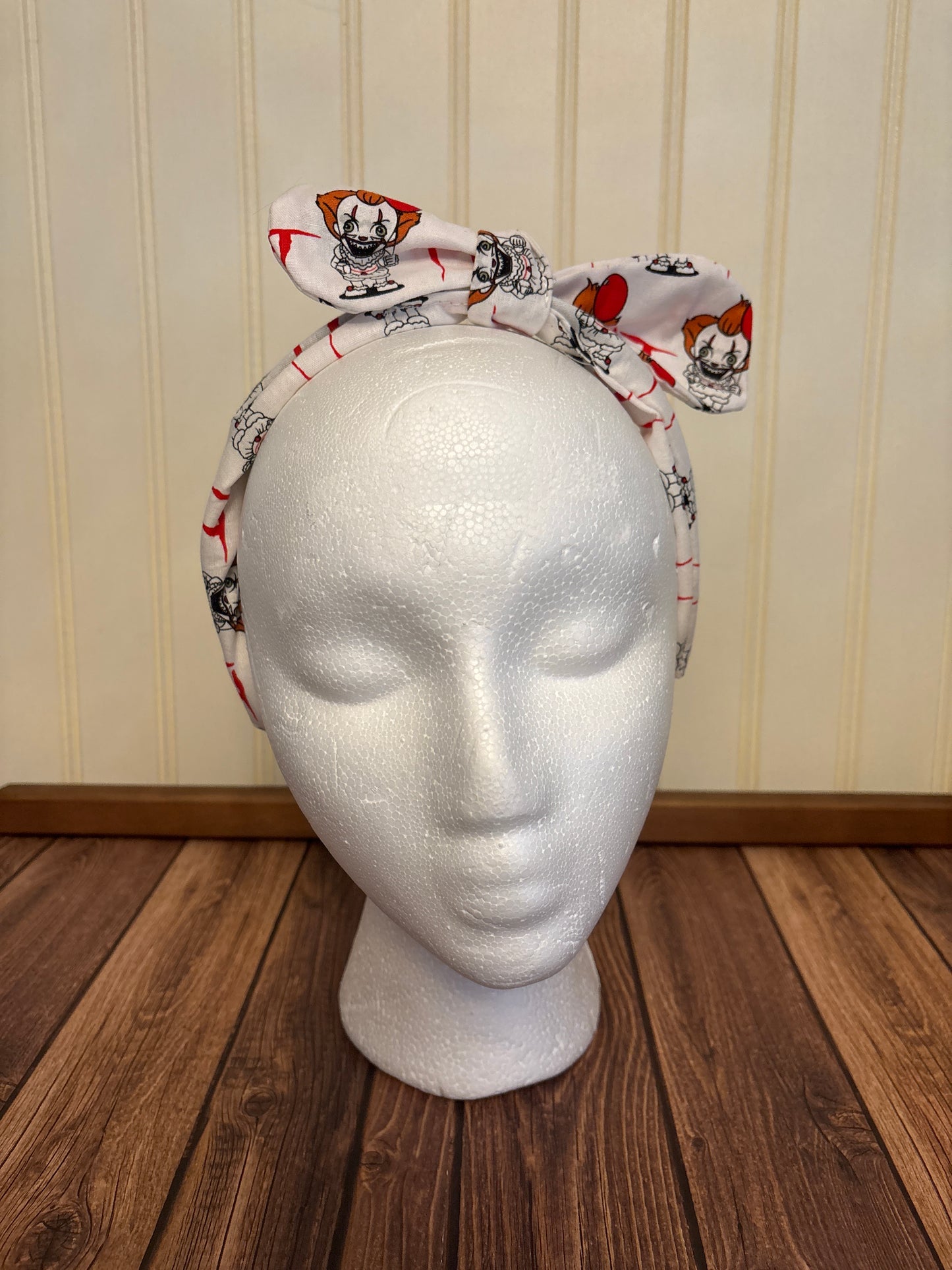 Fabric Covered Bow Headband