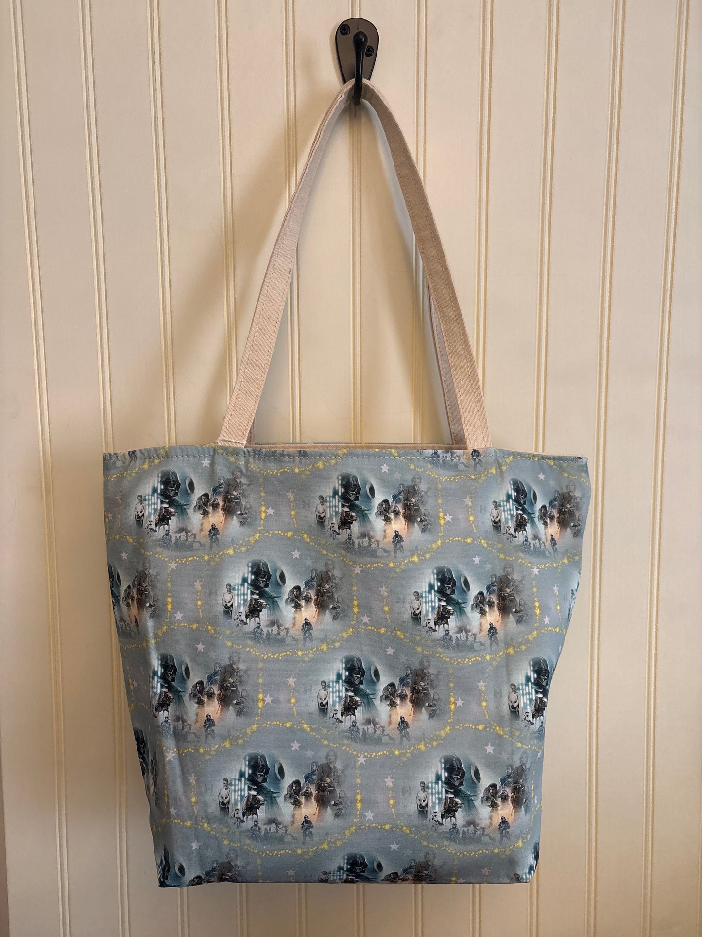 Space Wars Canvas Tote Bag