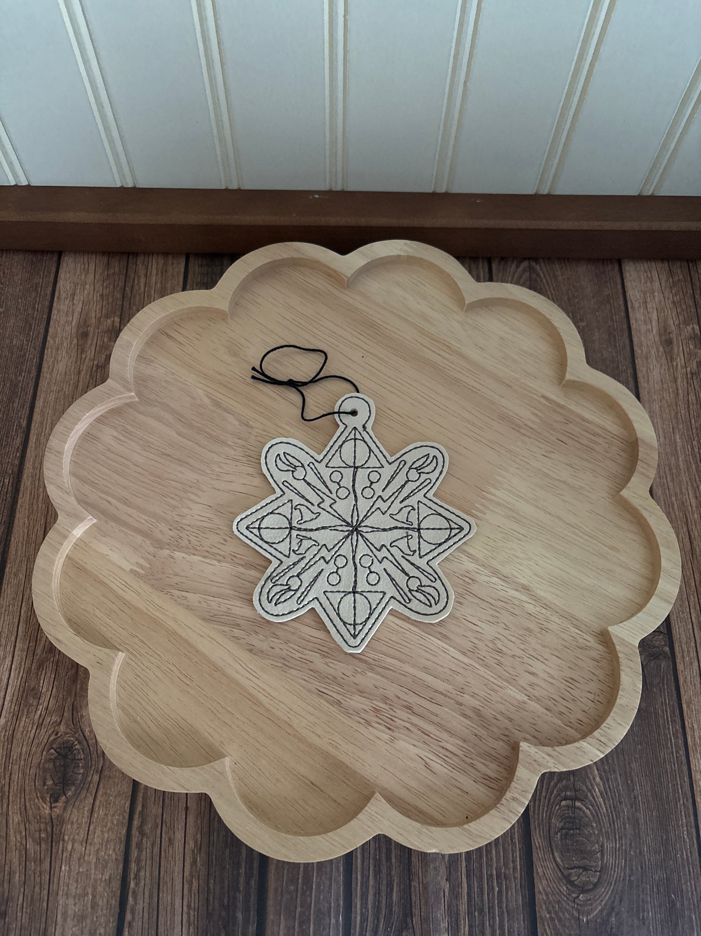Wizard Snowflake Ornament