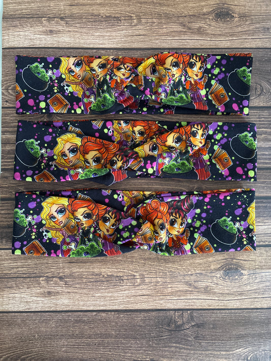 Witch Sisters Headband