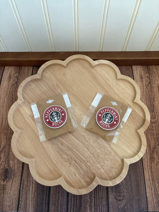 Peppermint Mocha Resin Magnet
