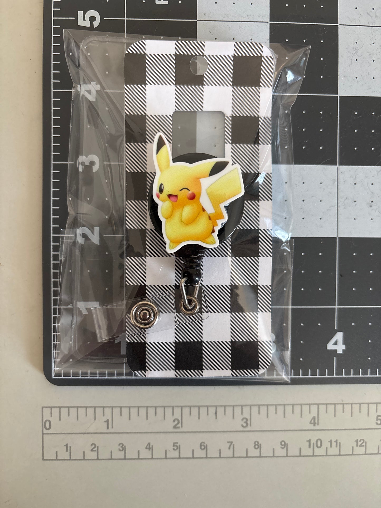 Yellow Character Resin Badge Reel