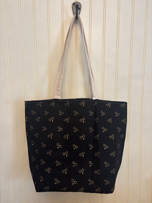 Potter Themed Canvas Tote