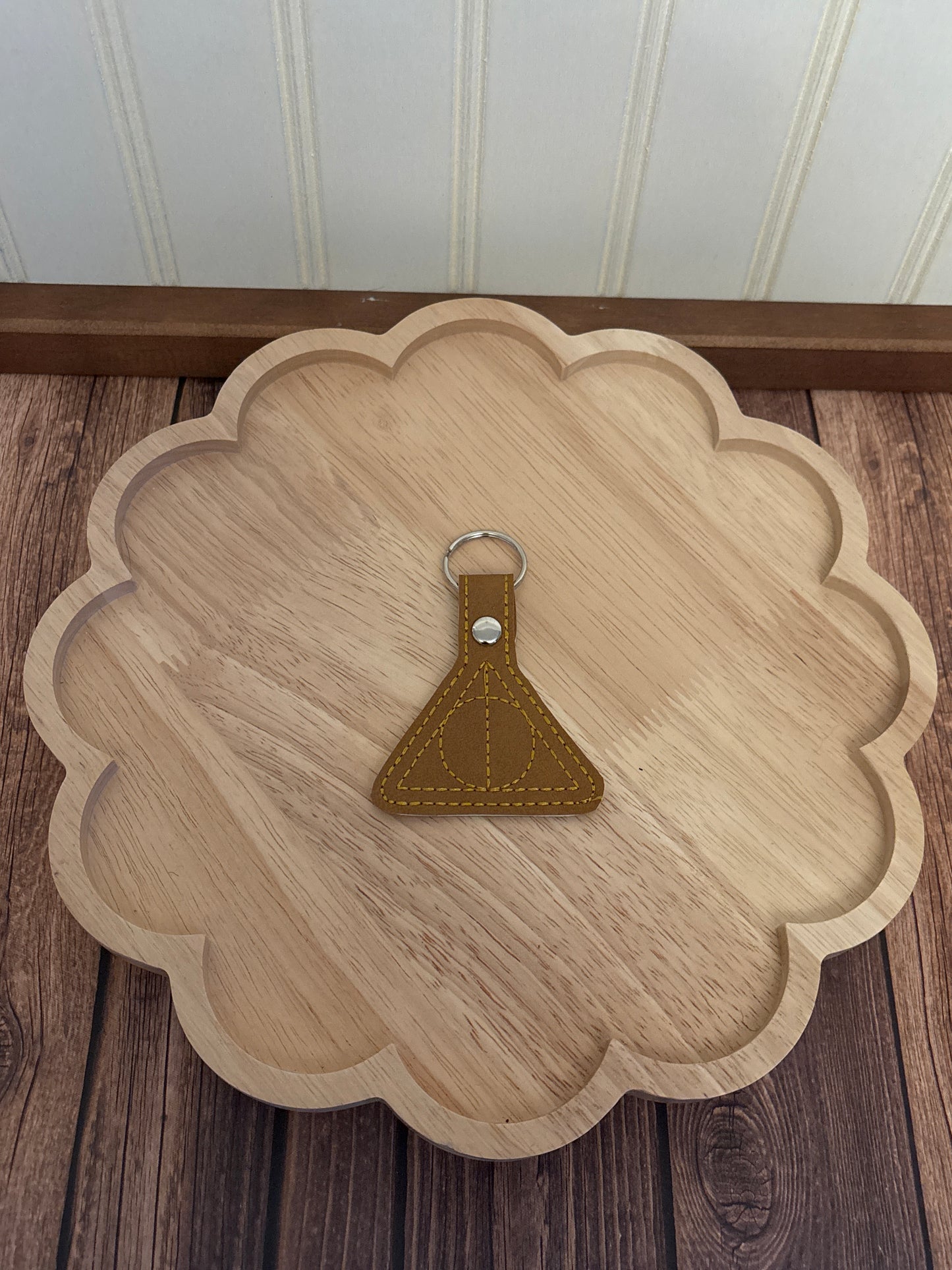Hollows Embroidered Keychain