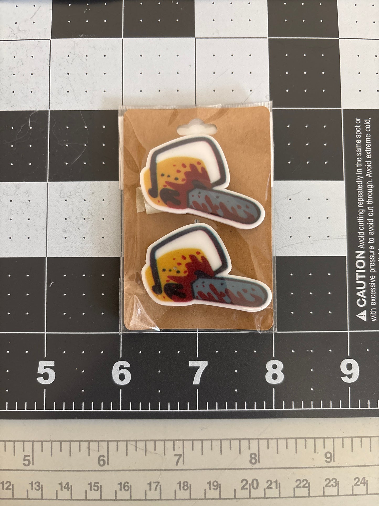 Bloody Chainsaw Resin Magnet