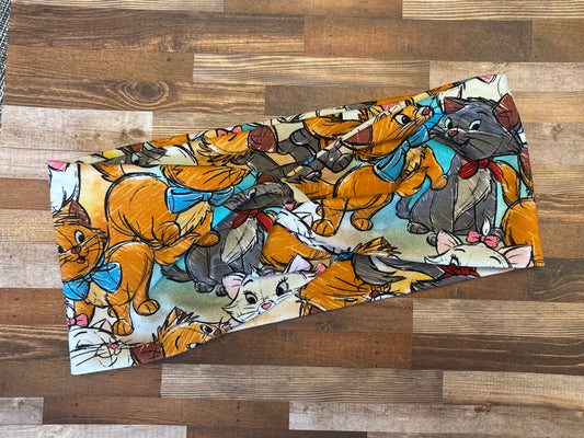 Musical Cats Wide Headband