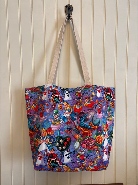 Land of Wonder Canvas Tote Bag