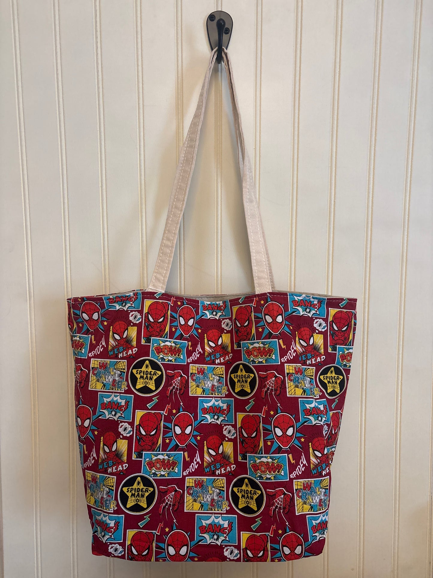 Spider-Man Canvas Tote