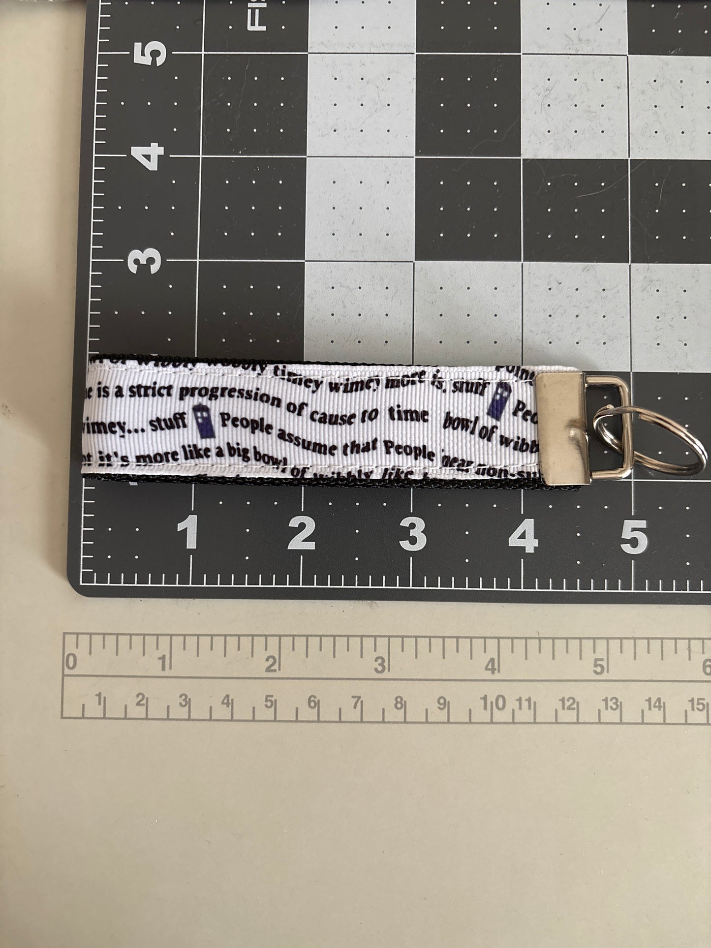 Police Box Keychain